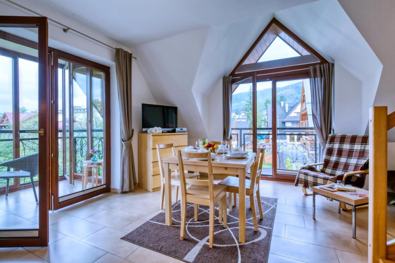 Szafir Apartamenty Mozaika Centrum Piec Kominkowy ザコパネ エクステリア 写真