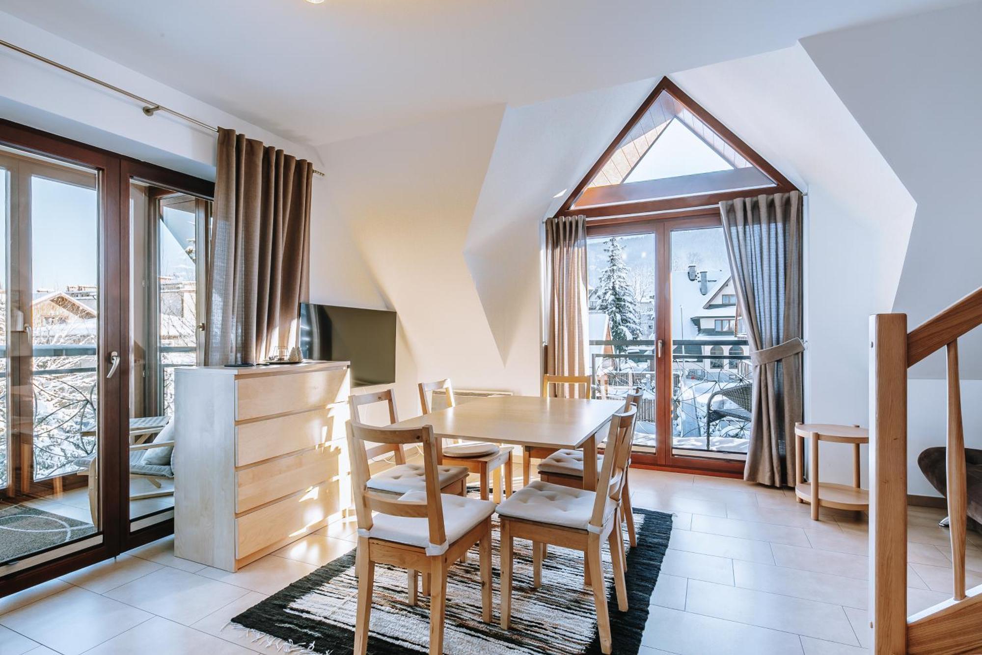 Szafir Apartamenty Mozaika Centrum Piec Kominkowy ザコパネ エクステリア 写真